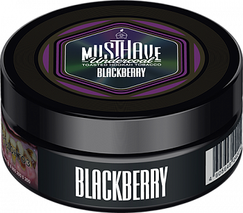 Табак Must Have Undercoal, 25гр "BlackBerry / Ежевика"