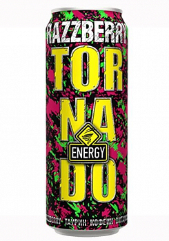 Напиток Tornade Energy Razzberry 0.45л